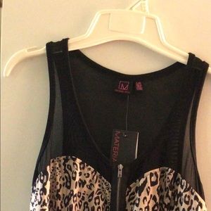 Material Girl Animal Print Dress